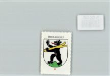 8157 Dielsdorf - Vignette Wappen Kaffee Hag ca 1920-1940
