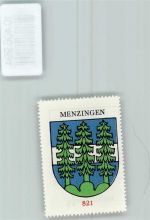 6313 Menzingen - Vignette Wappen Kaffee Hag 1920-1940