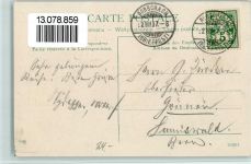 9056 Gais - Teilansicht mit Kirche, Verlag Guggengeim Nr. 6845, gute Erhaltung AK