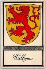 6130 Willisau - Wappen Für das Alter Luzerner Kantonal-Komitee 1. Serie 1926
