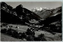 3723 Kiental 1943 - Gesamtansicht mit Goldenhorn und Blümlisalpgruppe