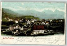 6410 Goldau 1905 Gebrauchsspuren Lithographie