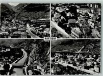 1920 Martigny - Vier Ortsansichten