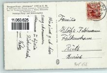 8762 Schwanden GL - Berggasthaus Mettmen mit Glärnisch