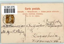 8717 Benken SG - 1911 Ein Ave von Maria Bildstein