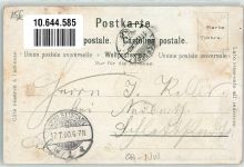 6370 Stans 1900 Lithographie Winkelried-Denkmal sign. Steinmann