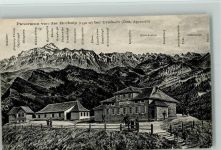 9107 Urnäsch 1911 - Panorama von der Hochalp bei Urnäsch Hochalp