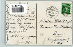 8610 Uster 1909 - Poststrasse AK