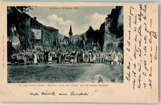 6130 Willisau 1909 - Schiller´s Wilhelm Tell Ort lt. Stempel