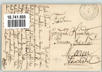 2513 Twann Foto AK Hotel Gasthaus de Ile de St. Pierre Feldpost