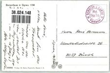 3534 Signau 1966 Foto AK Bernhaus Feldpost Schulen u,Kurse Mot-Trsp.Trp.