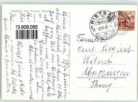 9651 Rietbad Foto AK Alpabfahrt Kurhaus Tracht Kuh Vieh Hotel