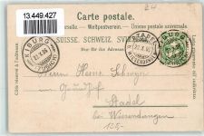 8314 Kyburg 1906 Lithographie Schloss