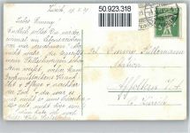 8000 Zürich Gebrauchsspuren Alpenquai, Tonhalle, Rotes Schloß, Straßenbahn