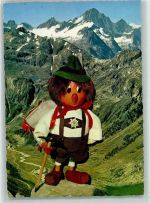 1923 Les Marécottes Gebrauchsspuren Casy Boy Ort lt. Stempel