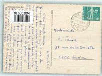 1923 Les Marécottes Gebrauchsspuren Casy Boy Ort lt. Stempel