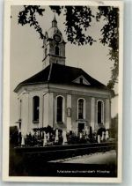 5616 Meisterschwanden 1925 Foto AK Kirche