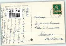 Brestenberg Schloss Foto AK Schloss Brestenberg Kuranstalt