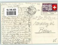 3066 Stettlen 1939 Foto AK Stempel 31.Univerala Kongreso Bern Esperanto 1939