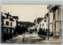 8340 Hinwil Foto AK Straßenszene