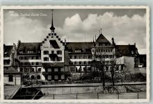 1630 Bulle 1957 Foto AK Feldpost Mil. Kurs.Schulen Institut Sainte Croix