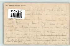 Thurgauer Trachtenmädchen