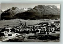 7503 Samedan Samaden - mit Bernina-Gruppe Engadin