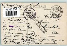 1823 Glion - 1910 Arrivee du train au sommet des Rochers de Naye