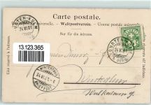 6403 Küssnacht am Rigi 1901 - Offizielle Postkarte der Tell-Aufführung Altdorf Reichsvogt Gessler Tellskapelle an der hohlen Gasse Küssnacht