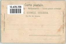 9107 Urnäsch Gebrauchsspuren Gasthaus Zum Bahnhof Stallung Kegelbahn Lithographie