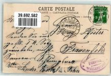 Churfirsten 1907 Foto AK Bahnpost Zug 2309 Valsloch Hinterrugg Foto Heim