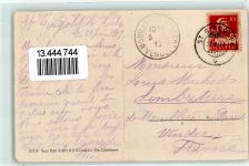 1898 St-Gingolph 1910 Gebrauchsspuren Gasthaus Cafe Restaurant de la Navigation Schließung der Grenze