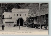 3900 Brig 1913 - Verlag J.J. 6390 - Simplon Tunnel, Esienbahn