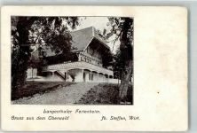 4900 Langenthal 1913 Gebrauchsspuren Ferienheim