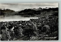 8820 Wädenswil 1949 - und die Alpen