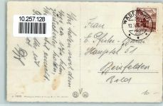 8820 Wädenswil 1949 - und die Alpen