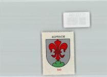 6055 Alpnach Dorf - Vignette Wappen Kaffee Hag ca 1920-1940
