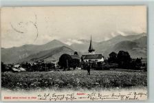 3703 Aeschi b. Spiez 1909 - Kirche