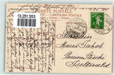 6182 Escholzmatt 1910 - Bahnhof Bahnlinie