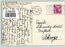 8000 Zürich 1941 - Restaurant zum Rosenhaus , Seefeldstr. 25