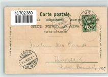 6340 Baar 1900 BOAKC Lithographie Spinnerei an der Lorze Protest. Kirche Bahnhof Kartonfabrik Postkutsche Tropfsteingrotte in der Hölle Verlag Künzli Nr 1643