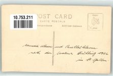 9000 St. Gallen S. Gallo 1932 Foto AK Studentika Gruppenfoto Ort handschriftlich