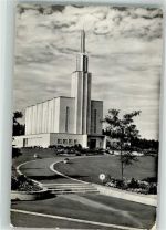 3052 Zollikofen 1961 Foto AK Kirche Jesu Chirsti der Heiligen Letztzen Tage