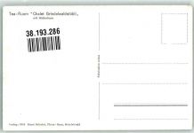 3818 Grindelwald Foto AK Pension Chalet Grindelwaldsübli