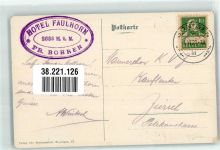 Grindelwald 1921 Gebrauchsspuren Hotel Faulhorn