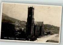 2000 Neuchâtel Neuenburg 1925 Foto AK Kath. Kirche