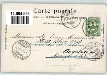 2114 Fleurier 1902 - Fleurier Tir Cantona Neuchatel Schützen Medaille auf AK