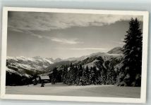 Brambrüesch 1925 Winter Hüttenstempel Naturfreundehütte Brambüesch