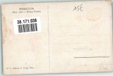 Helvetia Heimatlos Edition K. Essig No. 4 Militär Schweiz Gebrauchsspuren