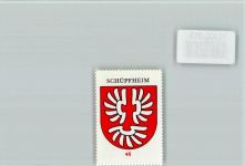 6170 Schüpfheim - Vignette Wappen Kaffee Hag ca 1920-1940